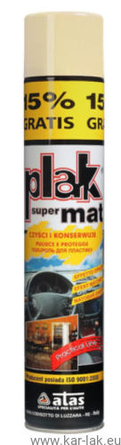 PLAK -matowy preparat do kokpitu 600 ml 