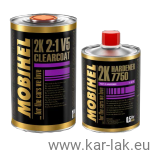 MOBIHEL LAKIER BEZBARWNY 1L + UTWARDZACZ 0,5L