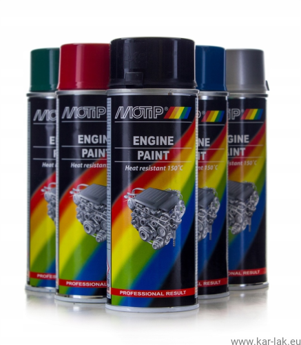 MOTIP LAKIER DO SILNIKÓW SPRAY 400 ml - KOLORY