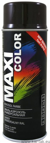 MAXI lakier nitro w sprayu 400- kolory palety RAL