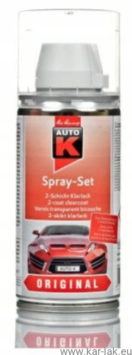 AUTO K lakier samochodowy BEZBARWNY POŁYSK w sprayu 150 ml