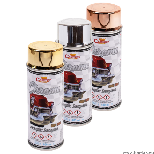CHAMPION SUPER CHROM- 3 kolory - spray 400 ml